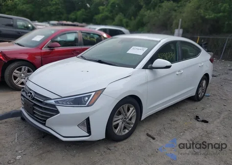 2019 Hyundai Elantra Sel из США, поврежденный, VIN 5NPD84LF7KH423018
